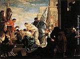 Sebastien Bourdon A Scene from Roman History painting